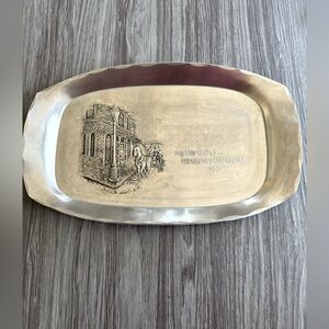 Presidential Conference handmade tray